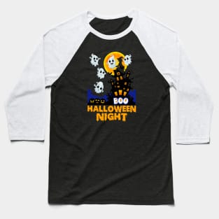 Halloween Night Baseball T-Shirt